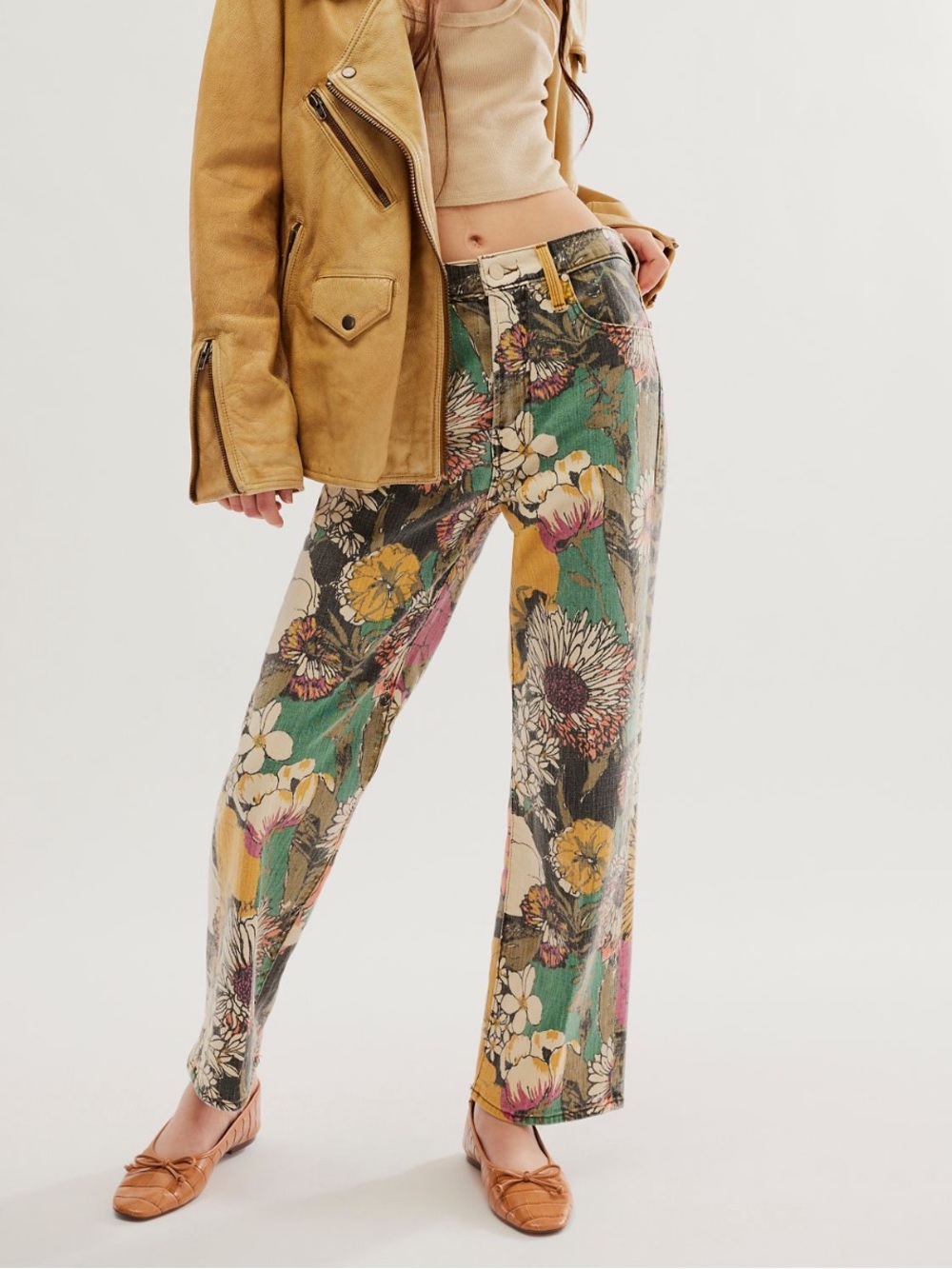 MOTHER the rambler zip ankle jeans